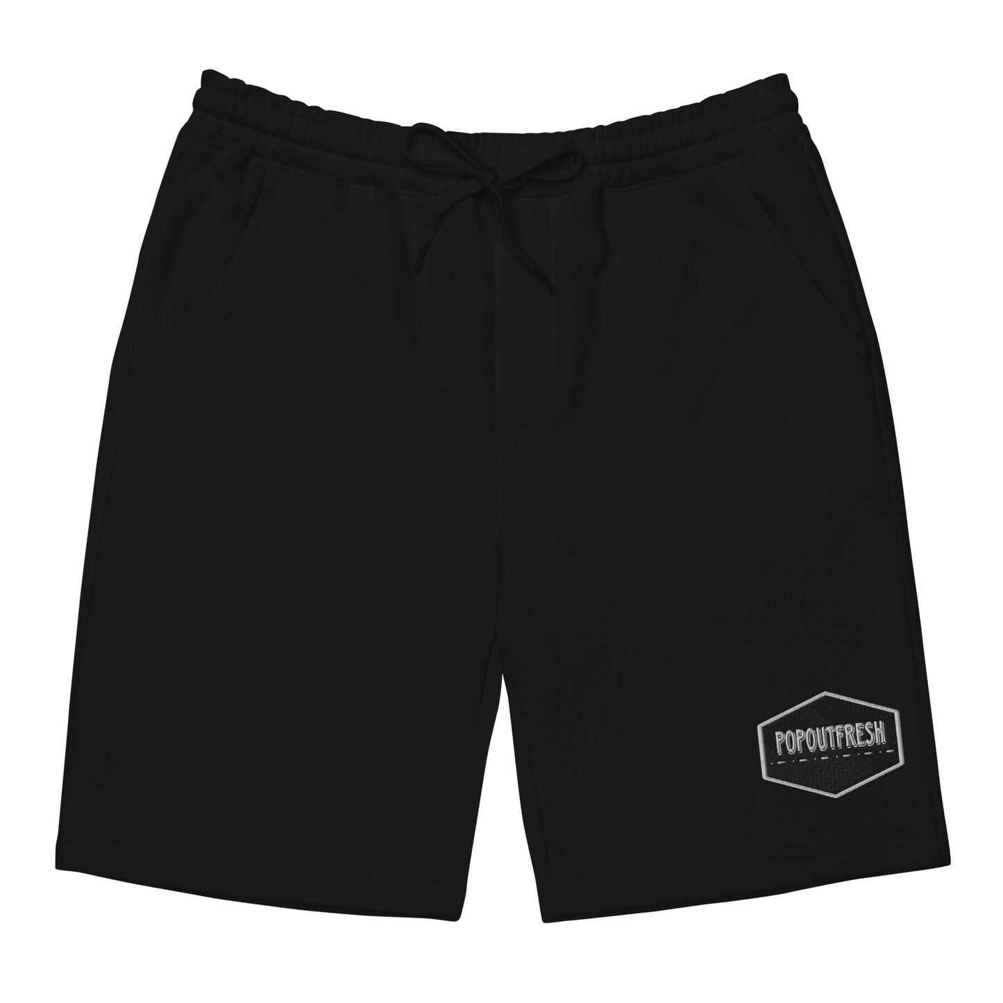 POPOUTFRESH Embroidered Logo Shorts