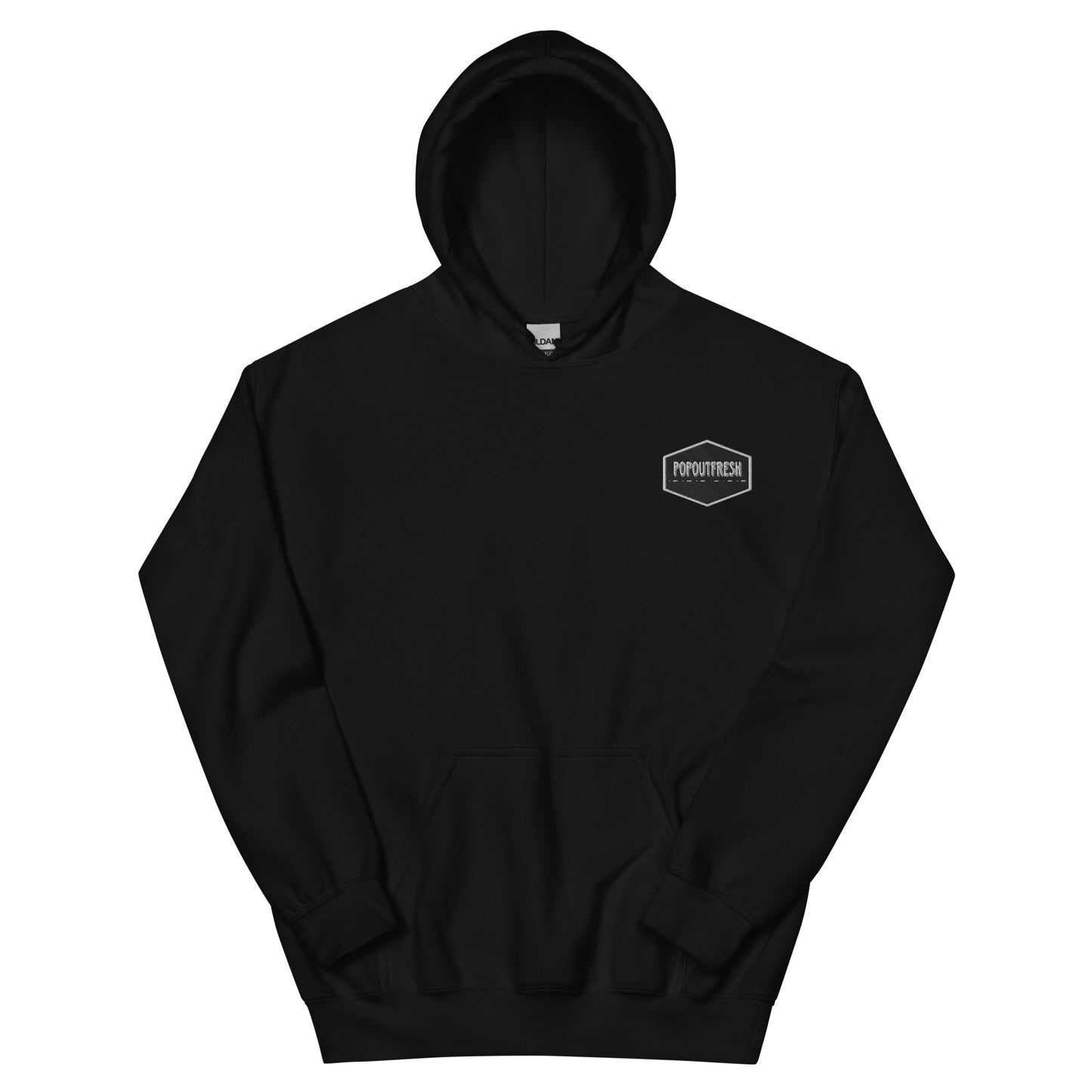 POPOUTFRESH Embroidered Logo Hoodie