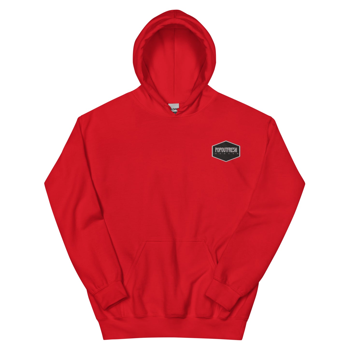 POPOUTFRESH Embroidered Logo Hoodie