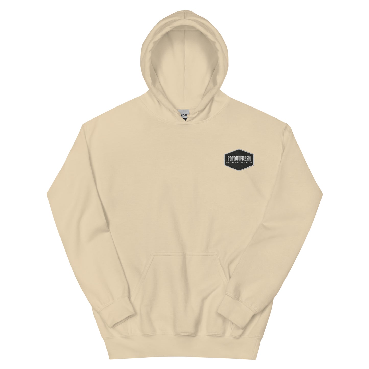 POPOUTFRESH Embroidered Logo Hoodie