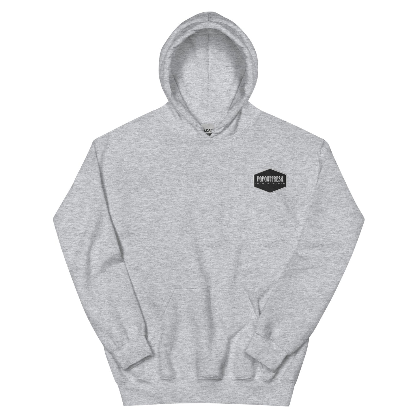 POPOUTFRESH Embroidered Logo Hoodie